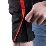 ARMR Eyoshi 3.0 Men's Waterproof Motorcycle Jacket Black Red