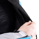 ARMR Eyoshi 3.0 Men's Waterproof Motorcycle Jacket Black Light Grey Blue