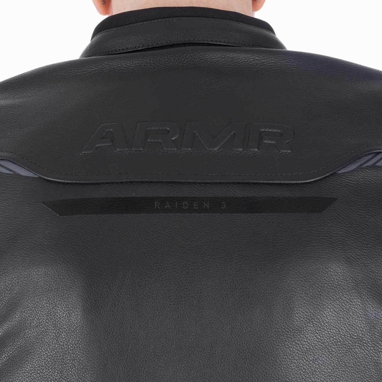 ARMR Raiden 3.0 Men's Motorcycle Leather Jacket Black