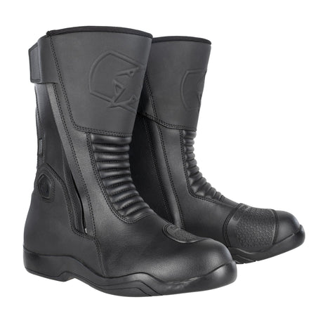 Oxford Hunter Twin Zip MS Boot Blk mens long motorcycle boots