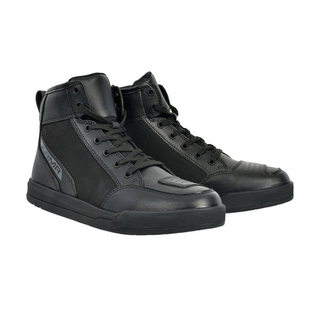 ARMR Aki 1.0 Waterproof Motorcycle Boots Black Mens Hitop Trainers