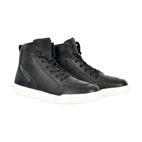 ARMR Aki 1.0 Air Motorcycle Boots Black Hitop Trainers