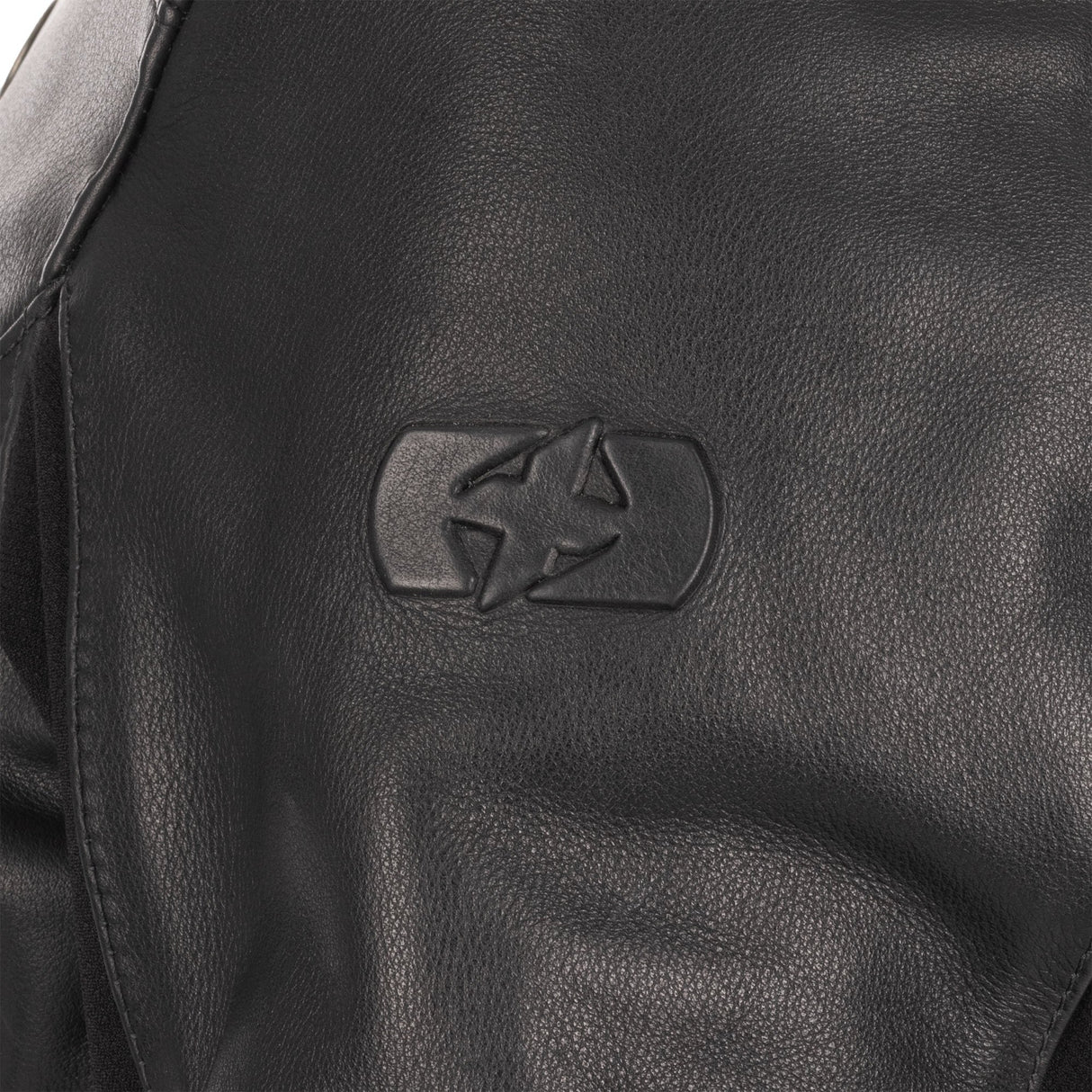 Oxford Radley Ladies Leather Motorcycle Jacket Black