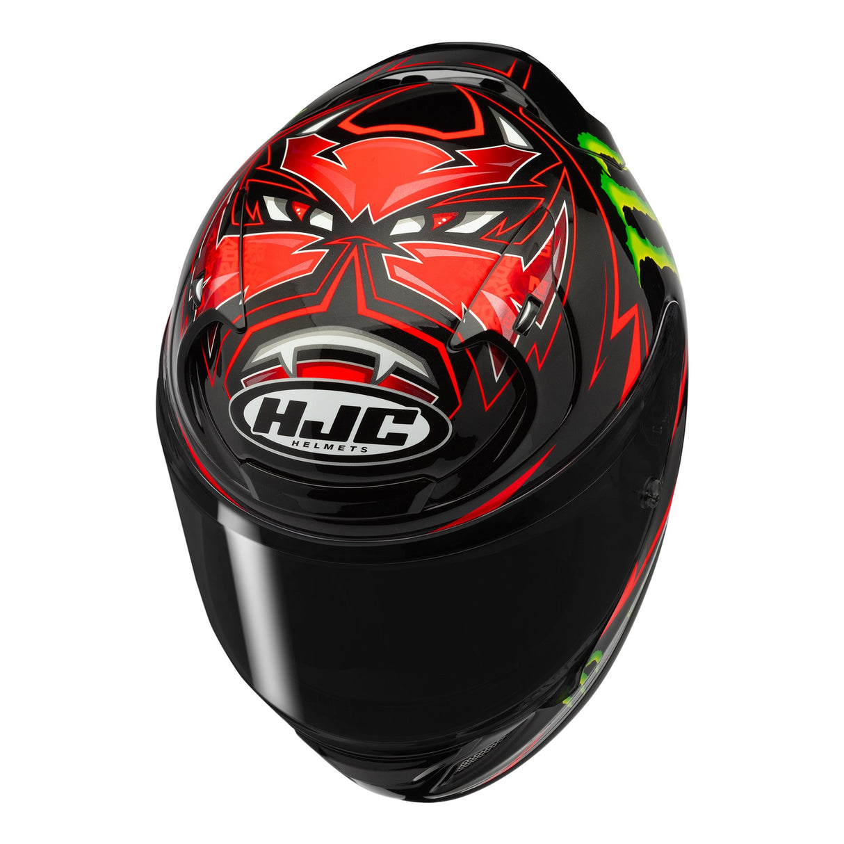 HJC RPHA 12 Quartararo Replica MC1 Motorcycle Helmet
