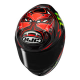 HJC RPHA 12 Quartararo Replica MC1 Motorcycle Helmet