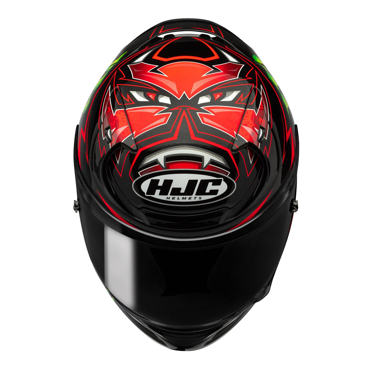 HJC RPHA 12 Quartararo Replica MC1 Motorcycle Helmet