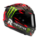 HJC RPHA 12 Quartararo Replica MC1 Motorcycle Helmet