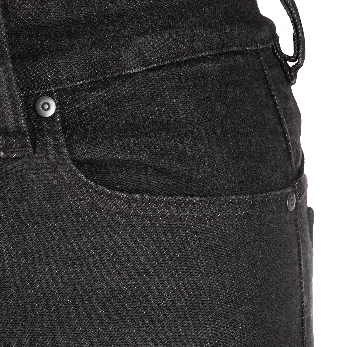 Oxford Original Approved Sofia AA Women's Slim Motorcycle Jeans Black