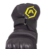 ARMR Kumaji 3.0 Men's Waterproof Motorcycle Gloves Black Yellow Fluo
