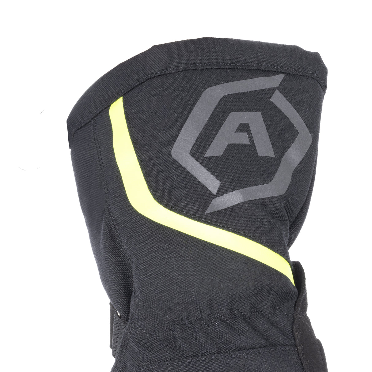ARMR Kiso 4.0 Men's Waterproof Motorcycle Gloves Black Yellow Fluo