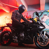 ARMR Eyoshi 3.0 Men's Waterproof Motorcycle Jacket Black Red