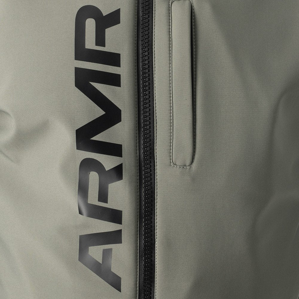 ARMR Kyoto 1.0 Motorcycle Jacket Green Fluo Yellow