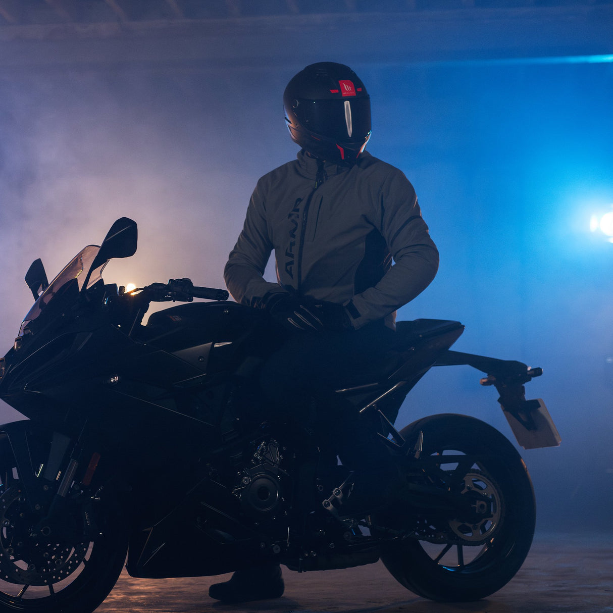 ARMR Kyoto 1.0 Motorcycle Jacket Green Fluo Yellow