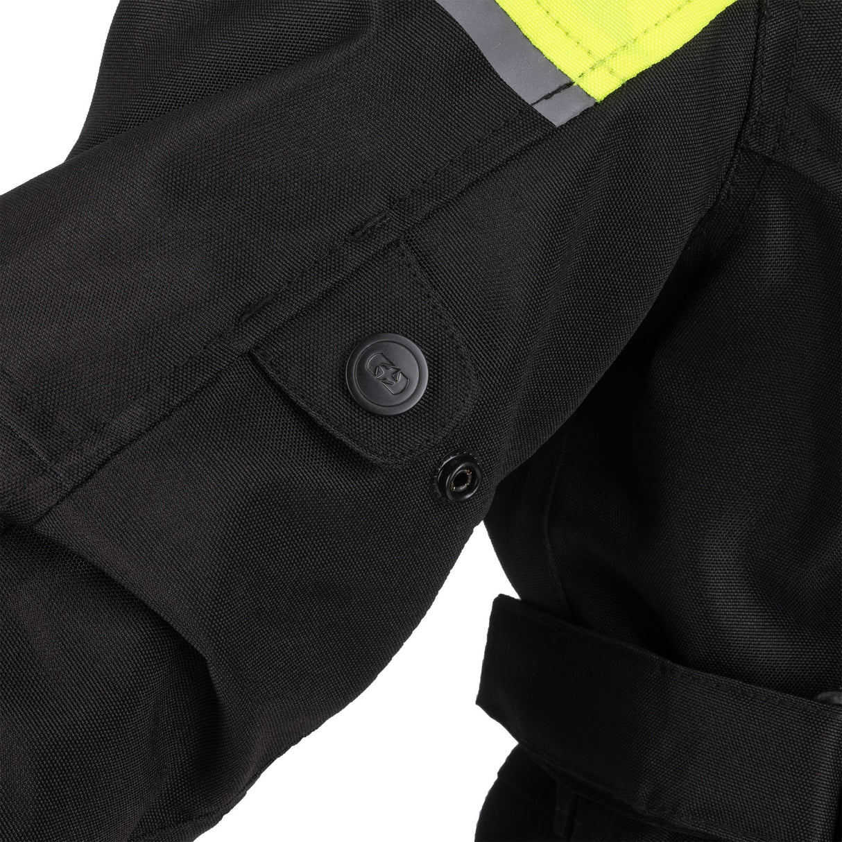Spartan Long Waterproof Ladies Jacket Black/Fluo