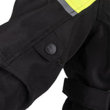 Spartan Long Waterproof Ladies Jacket Black/Fluo
