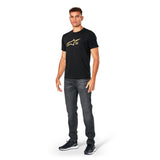 Alpinestars Golden CSF Tee T-Shirt Black Gold