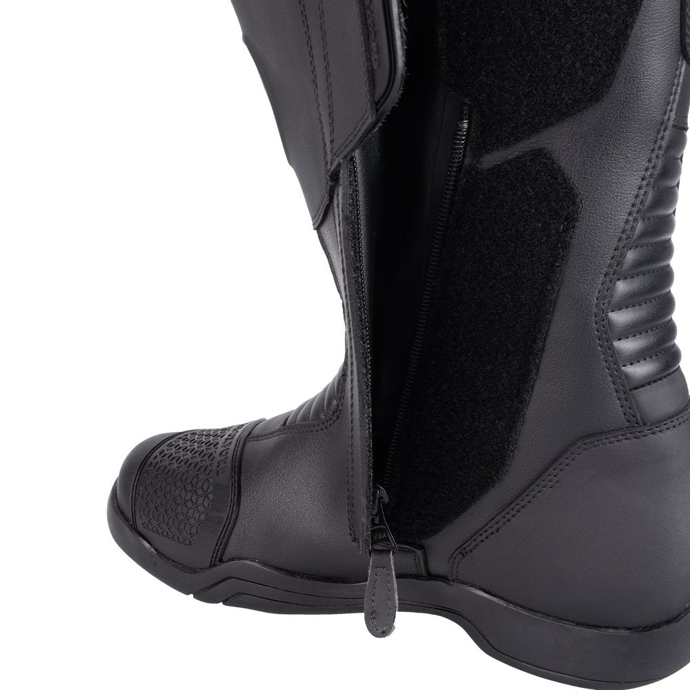 Oxford Hunter Twin Zip Motorcycle Boots Black – Rider
