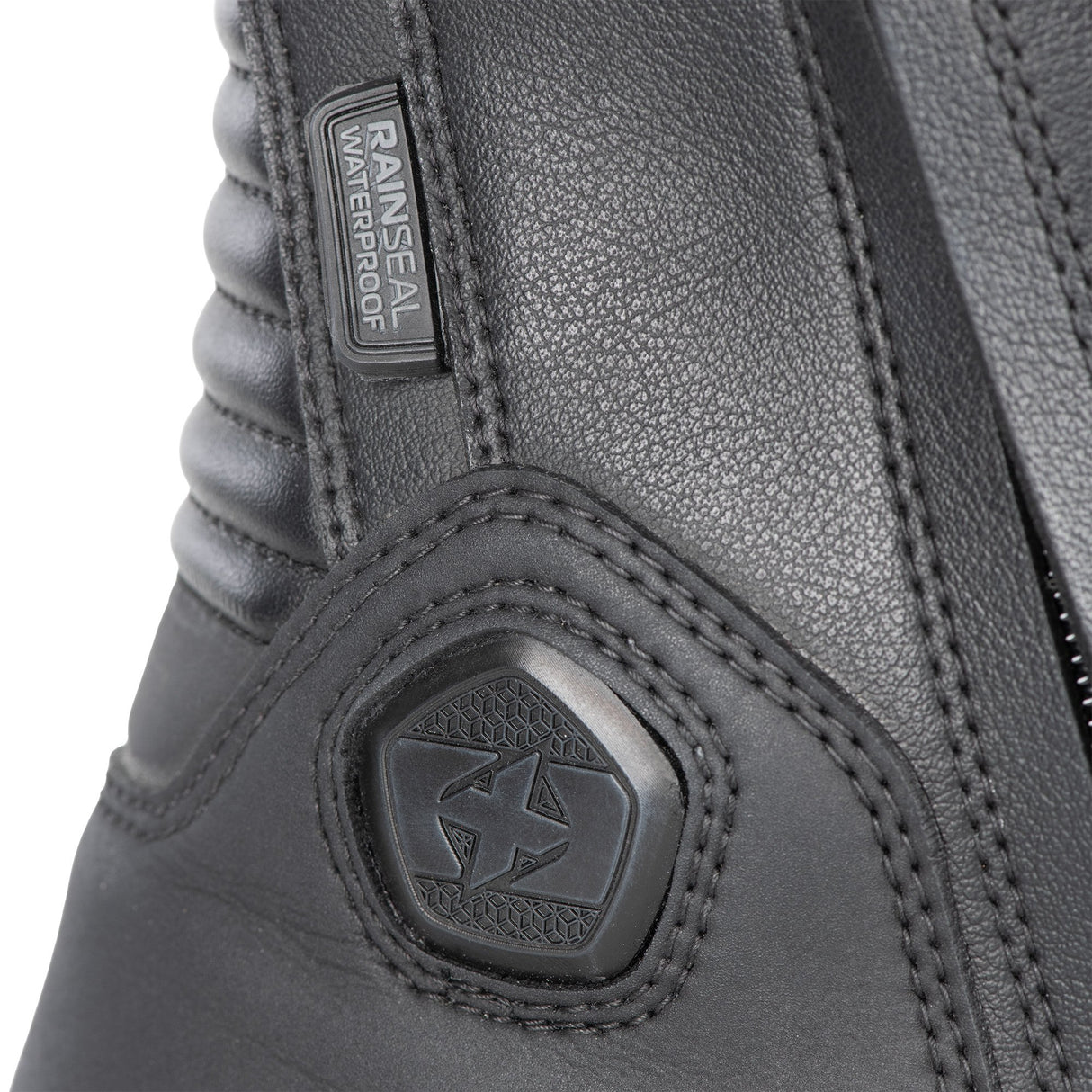 Oxford Hunter Twin Zip Motorcycle Boots Black