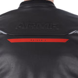 ARMR Raiden 3.0 Men's Motorcycle Leather Jacket Black Red