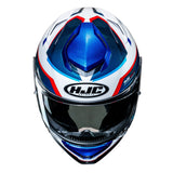 HJC RPHA 71 Ellon MC21 White Red Blue Motorcycle Helmet