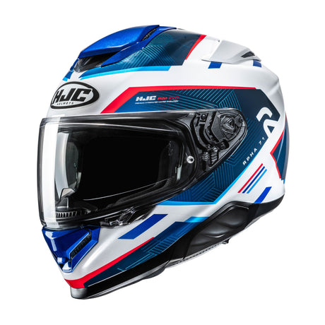 HJC RPHA 71 Ellon MC21 White Red Blue Motorcycle Helmet