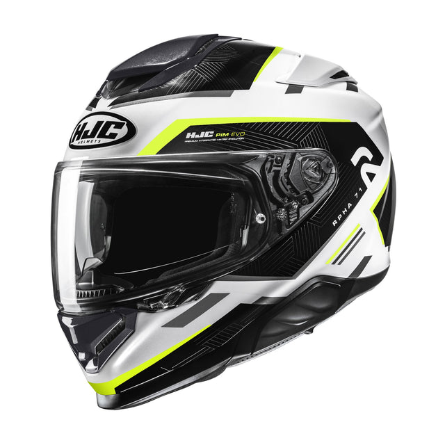 HJC RPHA 71 Ellon MC3H Yellow Motorcycle Helmet Fluo Fluorescent