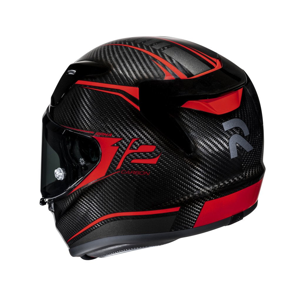 HJC RPHA 12 Carbon Keres MC1 Red Motorcycle Helmet