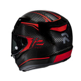 HJC RPHA 12 Carbon Keres MC1 Red Motorcycle Helmet