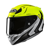 HJC RPHA 12 Kos MC3H Yellow Motorcycle Helmet Fluo Fluorescent Hi-Vis