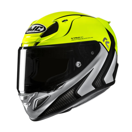 HJC RPHA 12 Kos MC3H Yellow Motorcycle Helmet Fluo Fluorescent Hi-Vis