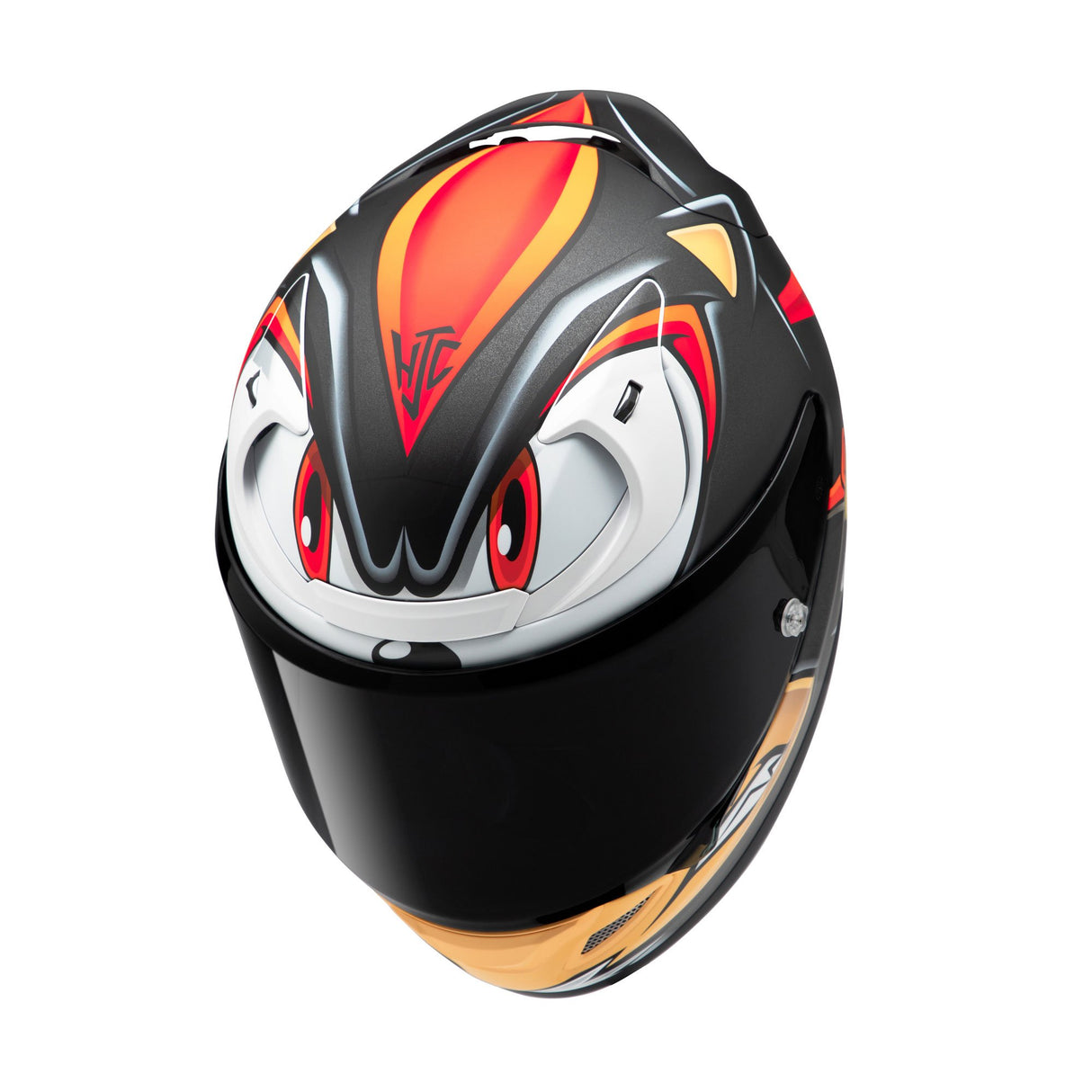 HJC RPHA 12 Shadow The Hedgehog MC1SF Red Motorcycle Helmet