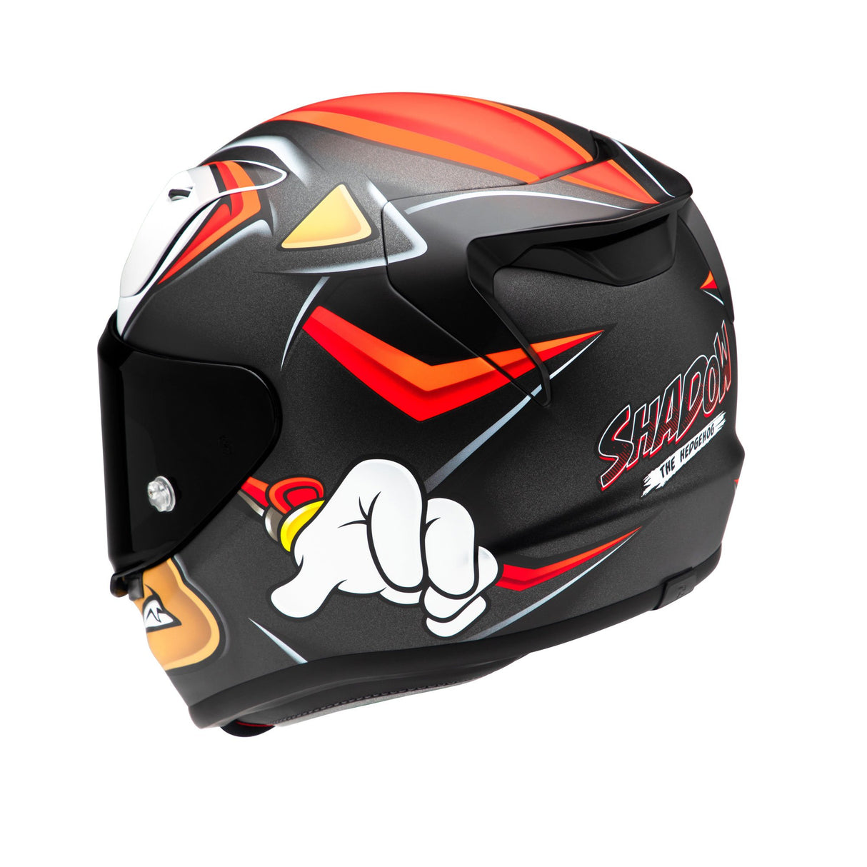 HJC RPHA 12 Shadow The Hedgehog MC1SF Red Motorcycle Helmet