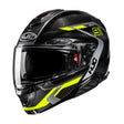 HJC RPHA 91 Carbon Lagos MC3H Yellow Modular Motorcycle Helmet Fluo