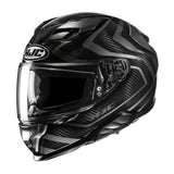 HJC F71 Carbon Nevio MC5 Black Motorcycle Helmet Carbon Fibre
