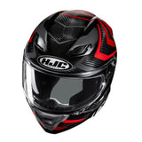 HJC F71 Carbon Nevio MC1 Red Motorcycle Helmet