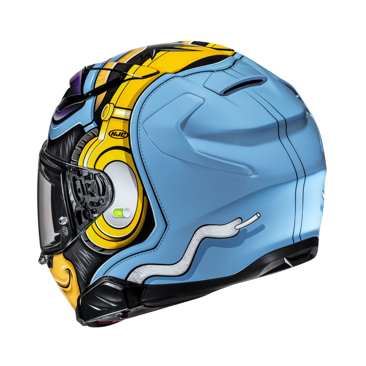 HJC F71 Monkey DJ MC23 Motorcycle Helmet