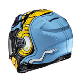HJC F71 Monkey DJ MC23 Motorcycle Helmet
