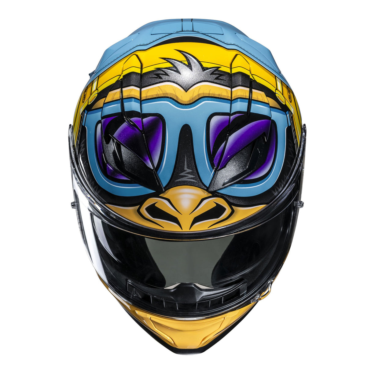HJC F71 Monkey DJ MC23 Motorcycle Helmet