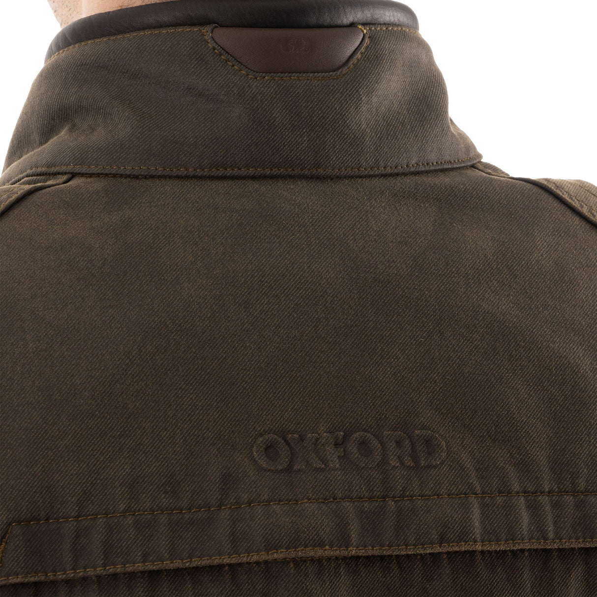 Oxford Sterling D2D Men's Motorcycle Jacket Khaki