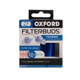 Oxford OX954 FilterBuds Touring 22dB SNR Reusable Earplugs