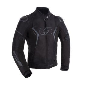 Oxford Omega 1.0 D2D Ladies Motorcycle Jacket Stealth Black
