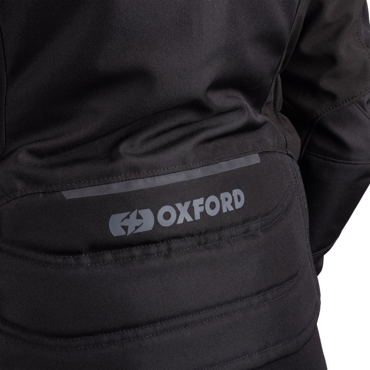 Oxford Omega 1.0 D2D Ladies Motorcycle Jacket Stealth Black