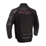 Oxford Omega 1.0 D2D Men's Motorcycle Jacket Black Camo Red