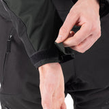 Oxford Toronto 1.0 D2D Men's Motorcycle Jacket Black Green Fluo