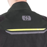 Oxford Toronto 1.0 D2D Men's Motorcycle Jacket Black Green Fluo