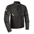 Oxford Toronto 1.0 D2D Motorcycle Jacket Black Green Fluo