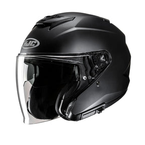 HJC I31 Semi Flat Matt Black Open Face Motorcycle Helmet