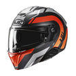 HJC I91 Arven MC6HSF Orange Motorcycle Helmet Flip Front