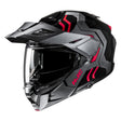 HJC I80 Velly MC1 Red Motorcycle Helmet Flip Front