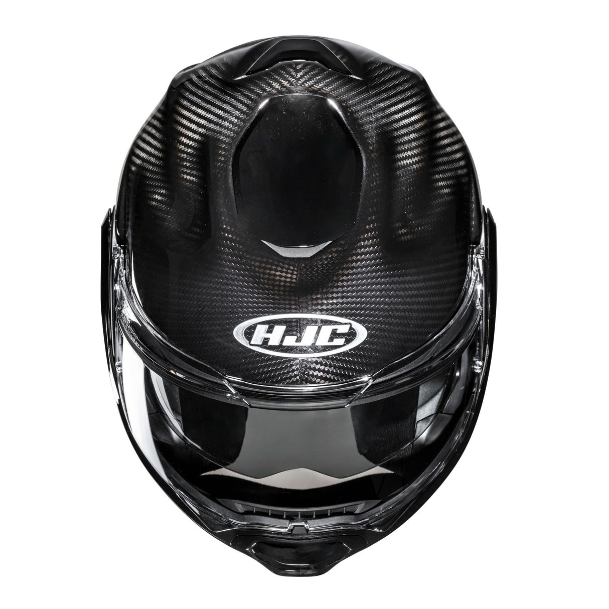 HJC F100 Carbon Black Modular Motorcycle Helmet